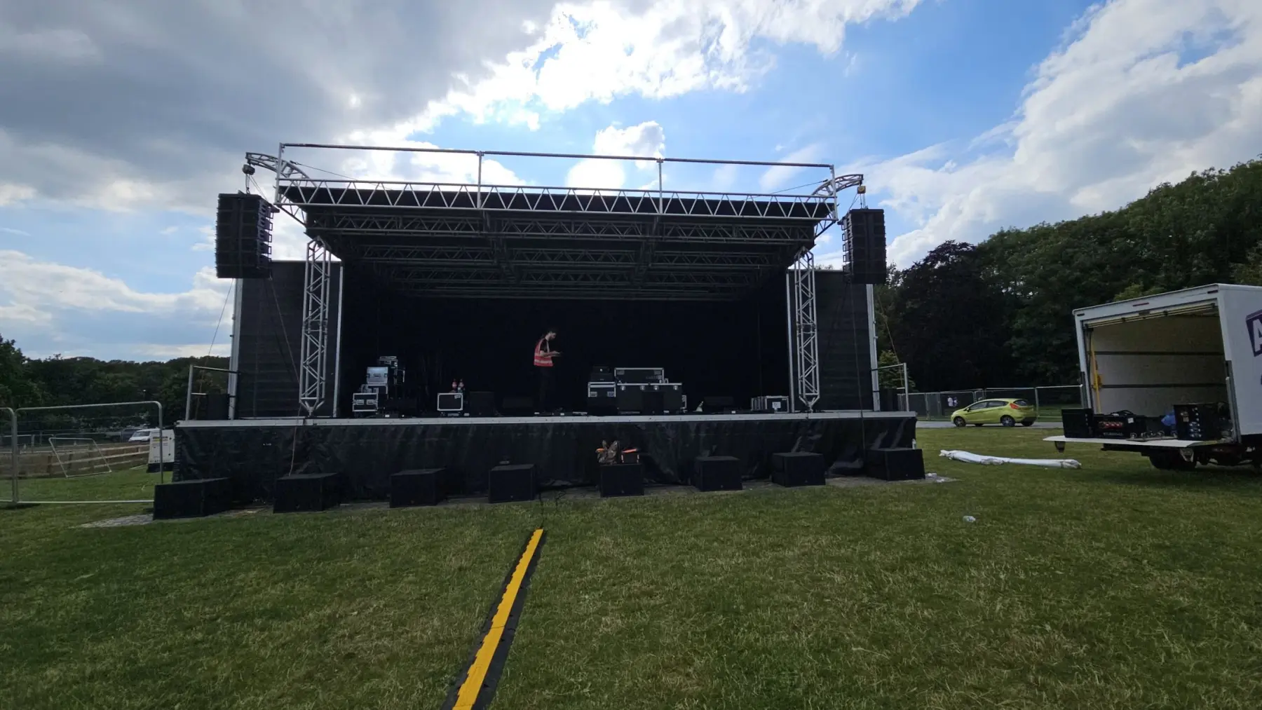 Live event stage produced by Show Professional AV